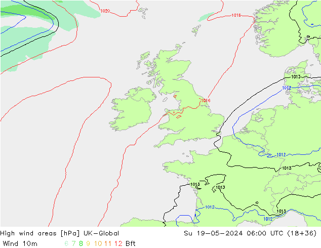 yüksek rüzgarlı alanlar UK-Global Paz 19.05.2024 06 UTC