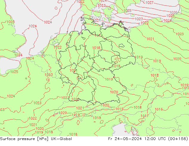 Bodendruck UK-Global Fr 24.05.2024 12 UTC