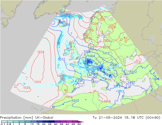 Neerslag UK-Global di 21.05.2024 18 UTC