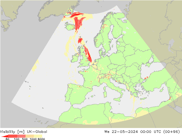 Visibilité UK-Global mer 22.05.2024 00 UTC