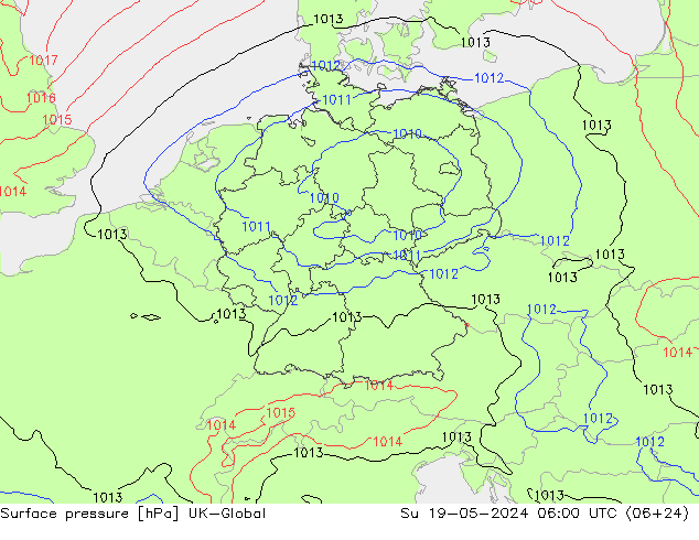 Bodendruck UK-Global So 19.05.2024 06 UTC