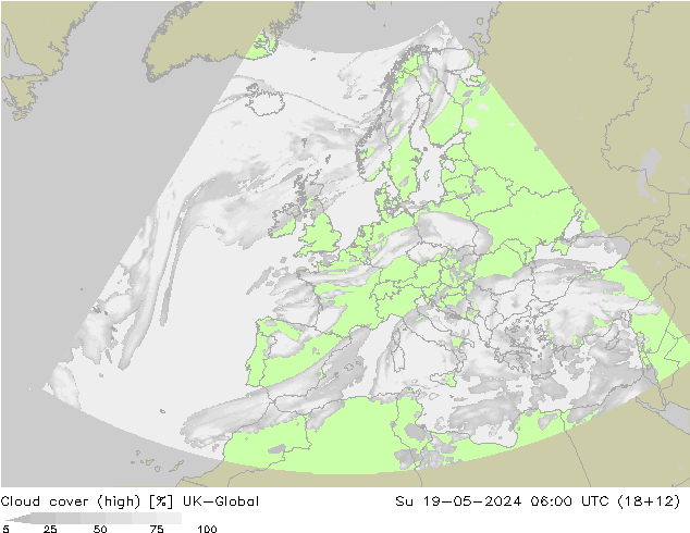 zachmurzenie (wysokie) UK-Global nie. 19.05.2024 06 UTC