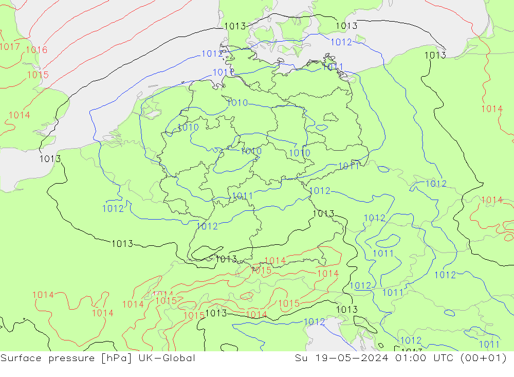 Bodendruck UK-Global So 19.05.2024 01 UTC