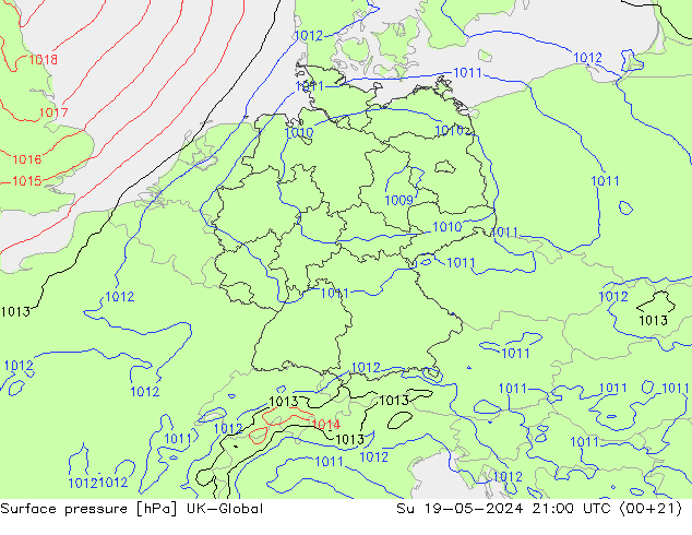 pressão do solo UK-Global Dom 19.05.2024 21 UTC
