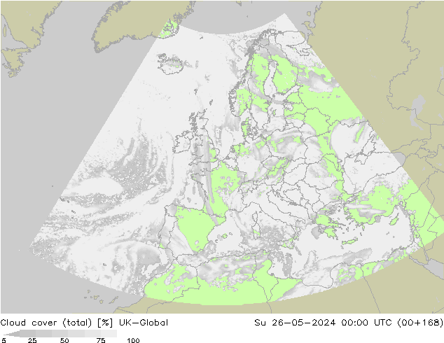 Bulutlar (toplam) UK-Global Paz 26.05.2024 00 UTC