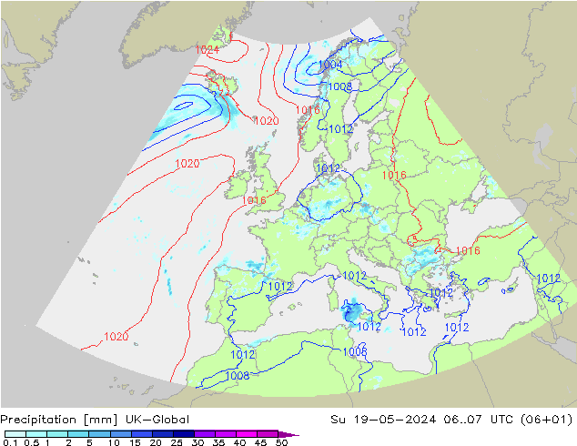 Srážky UK-Global Ne 19.05.2024 07 UTC