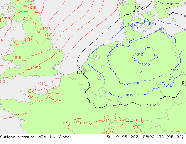 Bodendruck UK-Global So 19.05.2024 08 UTC