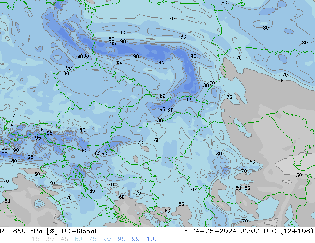 RV 850 hPa UK-Global vr 24.05.2024 00 UTC