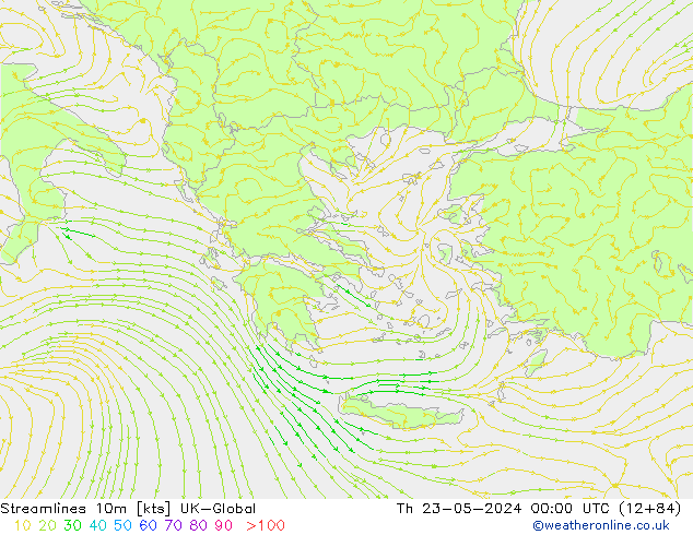 Linea di flusso 10m UK-Global gio 23.05.2024 00 UTC