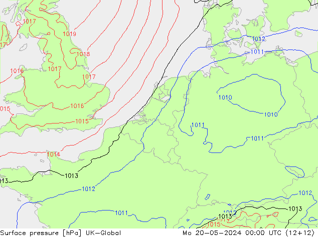 Bodendruck UK-Global Mo 20.05.2024 00 UTC