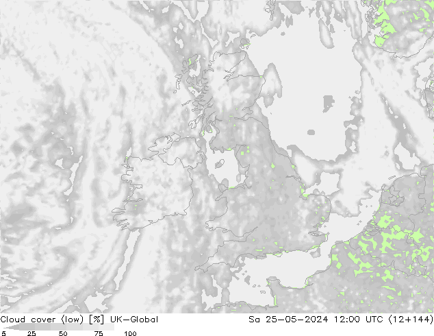 Nubes bajas UK-Global sáb 25.05.2024 12 UTC