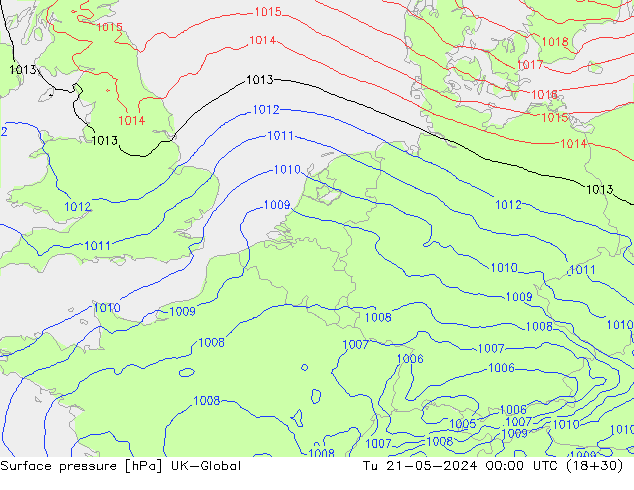 pressão do solo UK-Global Ter 21.05.2024 00 UTC