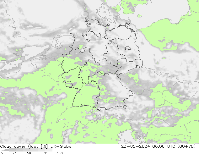 nízká oblaka UK-Global Čt 23.05.2024 06 UTC
