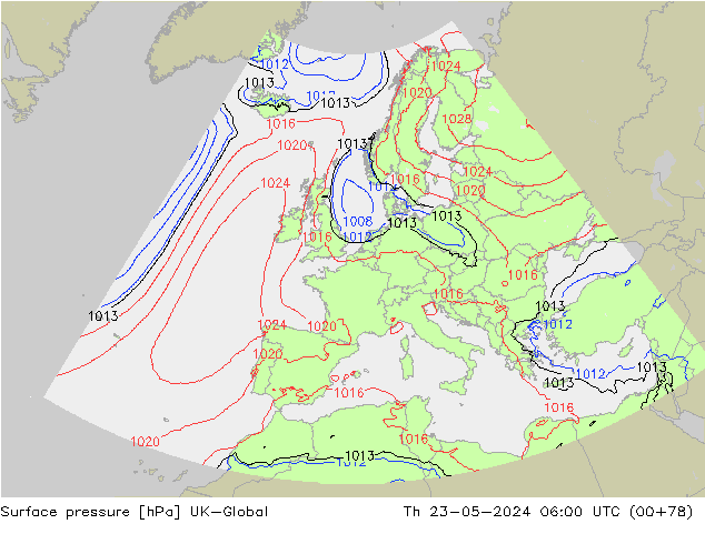 ciśnienie UK-Global czw. 23.05.2024 06 UTC