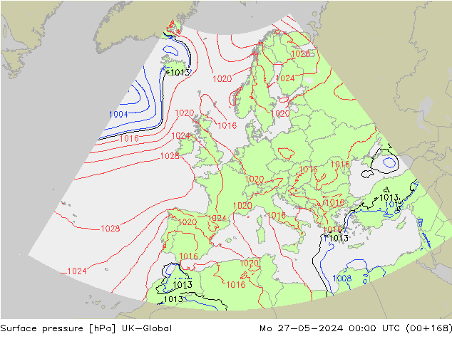 Bodendruck UK-Global Mo 27.05.2024 00 UTC