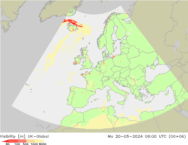 能见度 UK-Global 星期一 20.05.2024 06 UTC