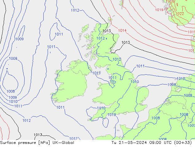 ciśnienie UK-Global wto. 21.05.2024 09 UTC