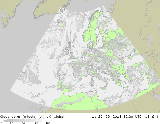 zachmurzenie (środk.) UK-Global śro. 22.05.2024 12 UTC