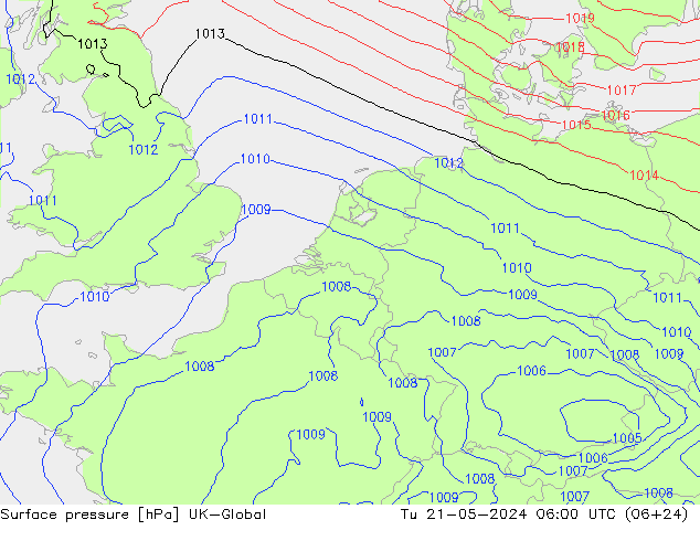 Bodendruck UK-Global Di 21.05.2024 06 UTC