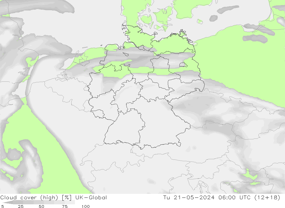 Bulutlar (yüksek) UK-Global Sa 21.05.2024 06 UTC