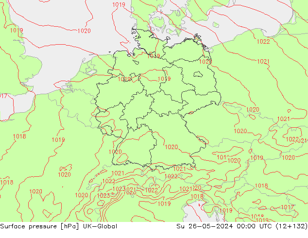 Bodendruck UK-Global So 26.05.2024 00 UTC