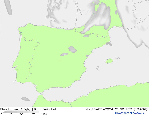 Bulutlar (yüksek) UK-Global Pzt 20.05.2024 21 UTC