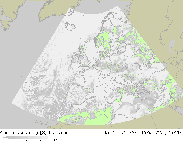 Bulutlar (toplam) UK-Global Pzt 20.05.2024 15 UTC