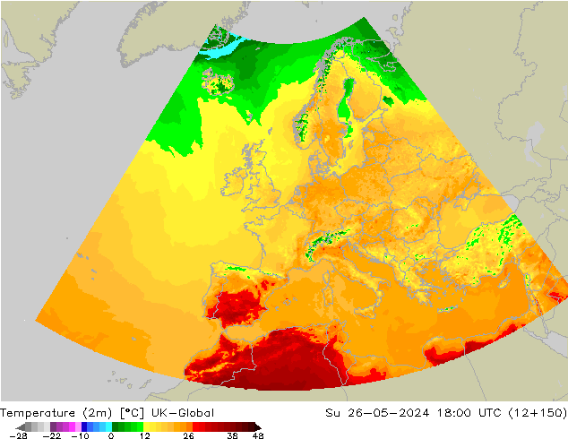 карта температуры UK-Global Вс 26.05.2024 18 UTC