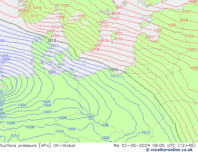 ciśnienie UK-Global śro. 22.05.2024 09 UTC