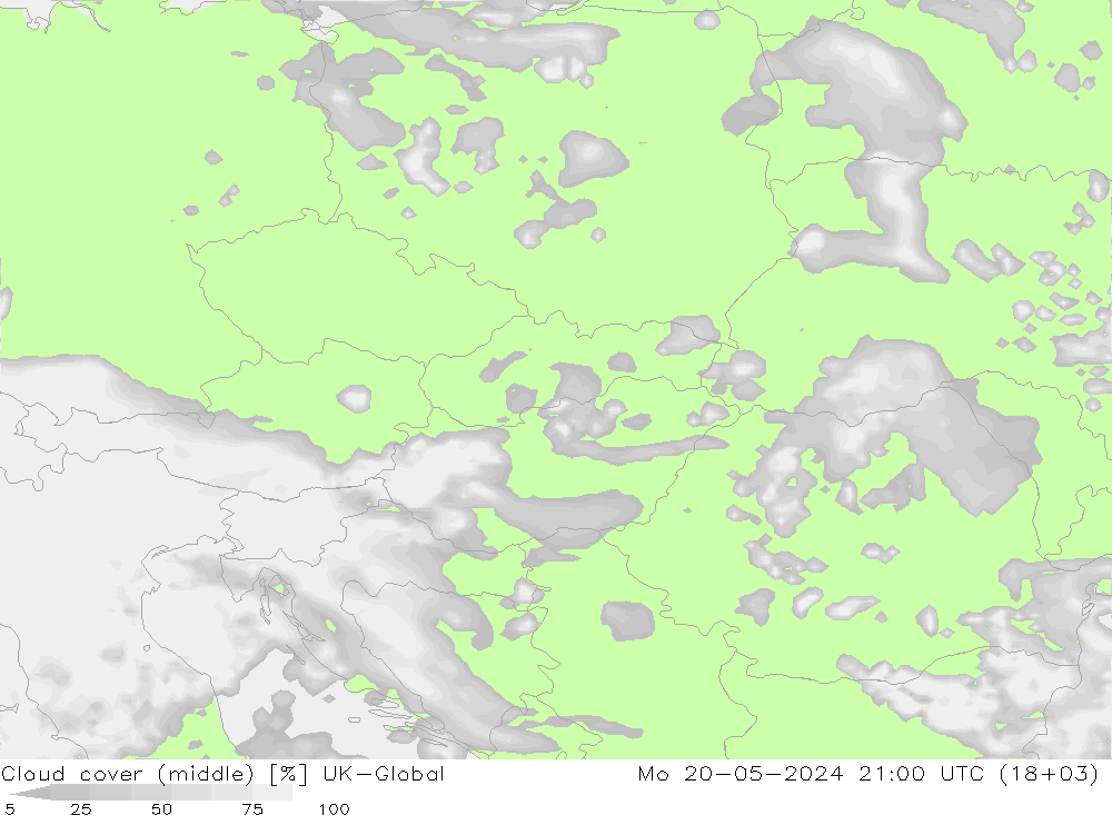 oblačnosti uprostřed UK-Global Po 20.05.2024 21 UTC