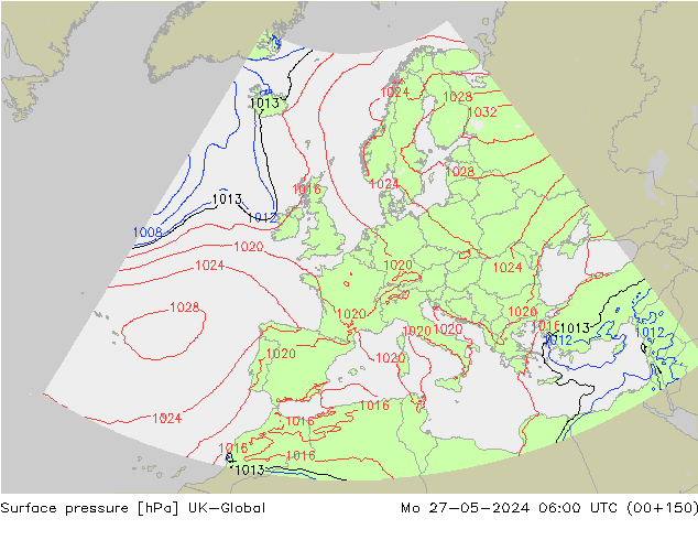 Bodendruck UK-Global Mo 27.05.2024 06 UTC