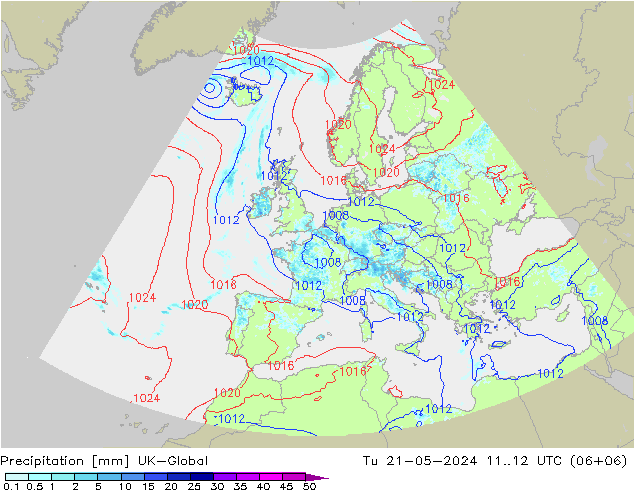 precipitação UK-Global Ter 21.05.2024 12 UTC