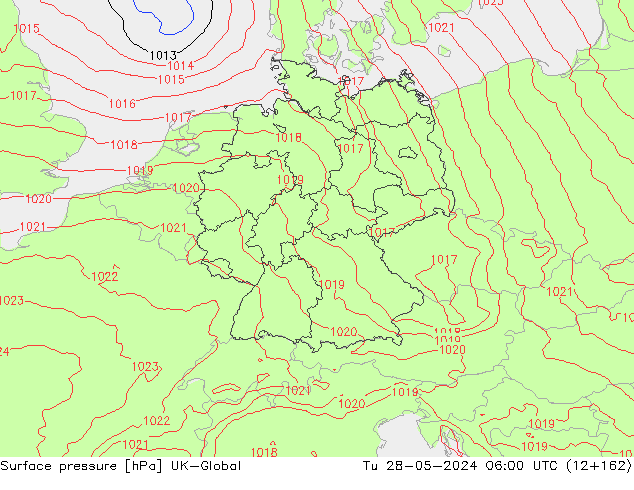 ciśnienie UK-Global wto. 28.05.2024 06 UTC