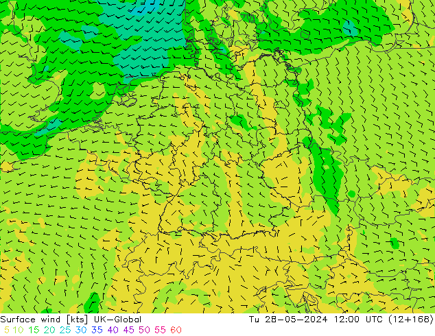 Bodenwind UK-Global Di 28.05.2024 12 UTC