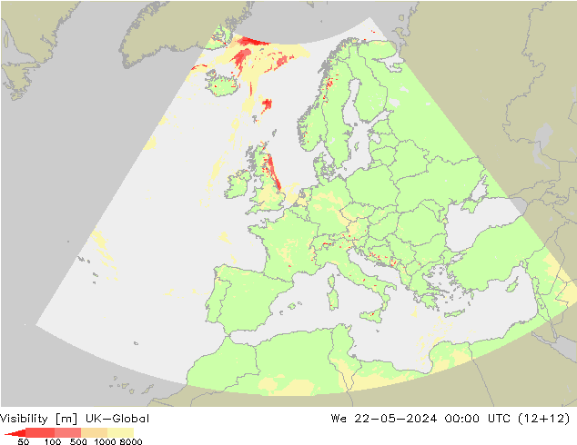 Visibilité UK-Global mer 22.05.2024 00 UTC