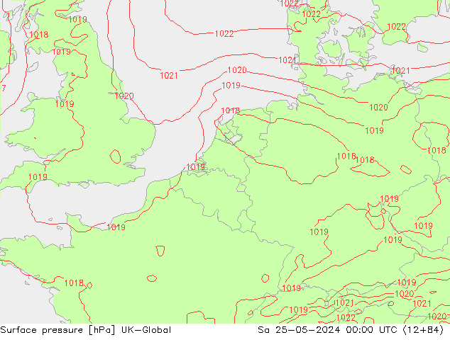 ciśnienie UK-Global so. 25.05.2024 00 UTC