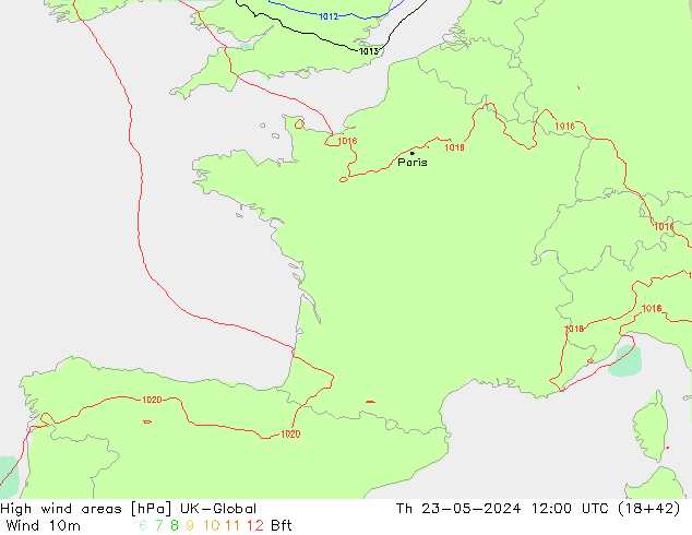 yüksek rüzgarlı alanlar UK-Global Per 23.05.2024 12 UTC