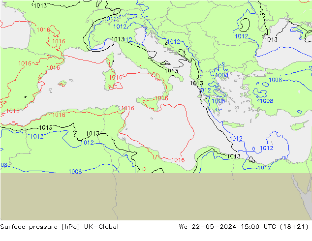 Bodendruck UK-Global Mi 22.05.2024 15 UTC