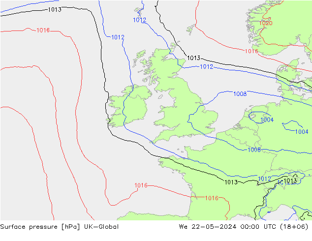 ciśnienie UK-Global śro. 22.05.2024 00 UTC