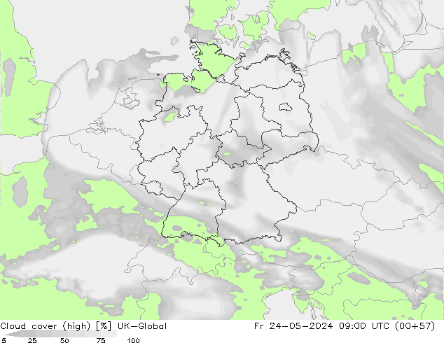 zachmurzenie (wysokie) UK-Global pt. 24.05.2024 09 UTC