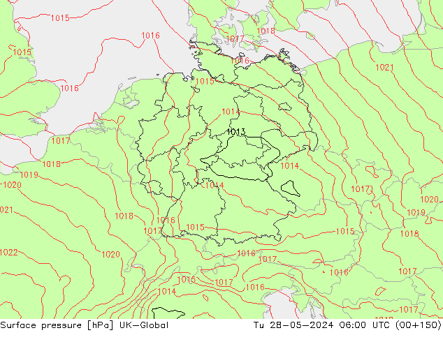 pressão do solo UK-Global Ter 28.05.2024 06 UTC