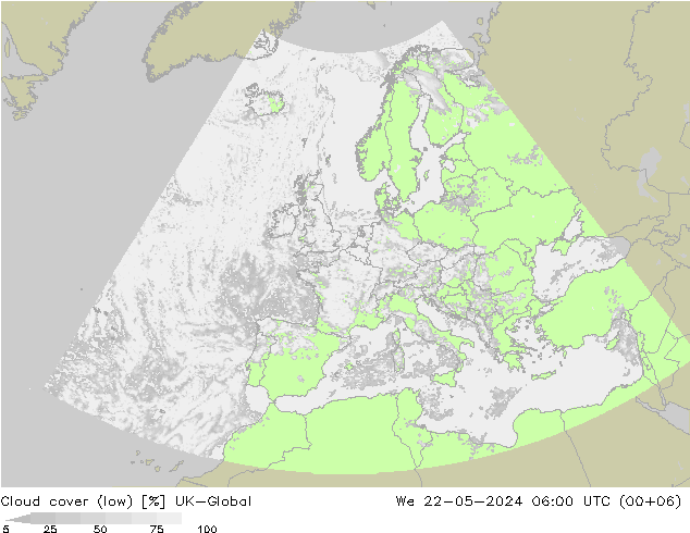 Wolken (tief) UK-Global Mi 22.05.2024 06 UTC