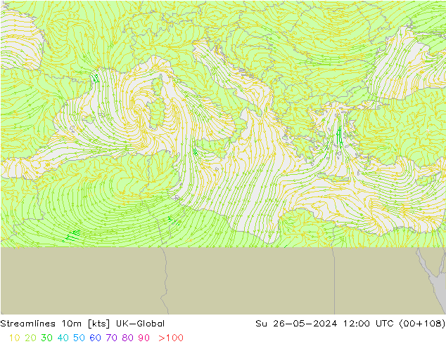 Stroomlijn 10m UK-Global zo 26.05.2024 12 UTC