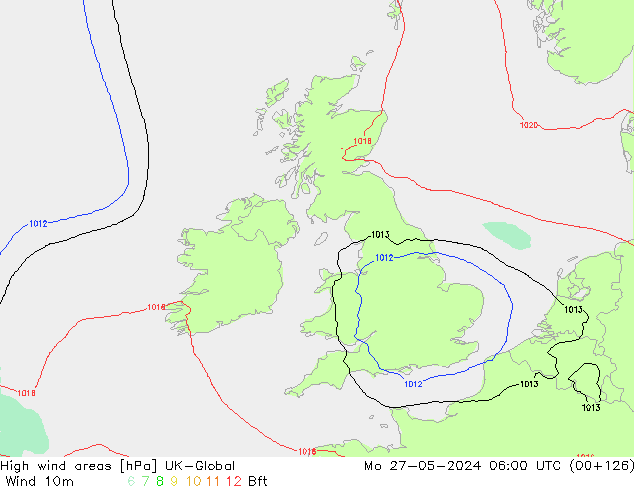 High wind areas UK-Global Seg 27.05.2024 06 UTC