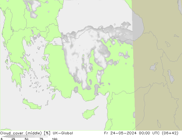 zachmurzenie (środk.) UK-Global pt. 24.05.2024 00 UTC