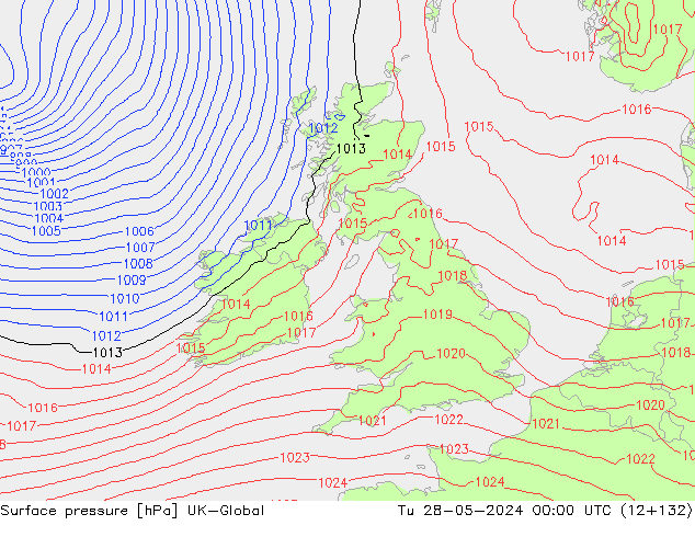 Bodendruck UK-Global Di 28.05.2024 00 UTC