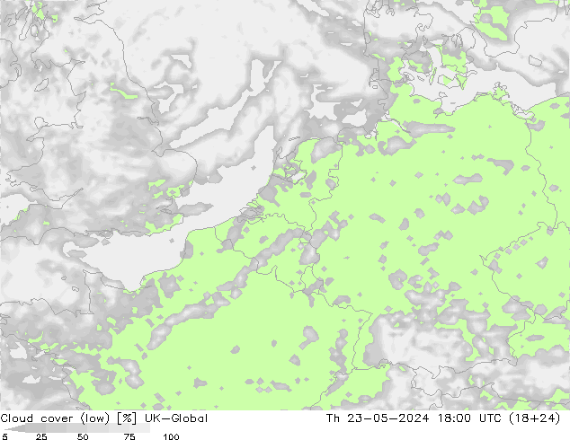 云 (低) UK-Global 星期四 23.05.2024 18 UTC