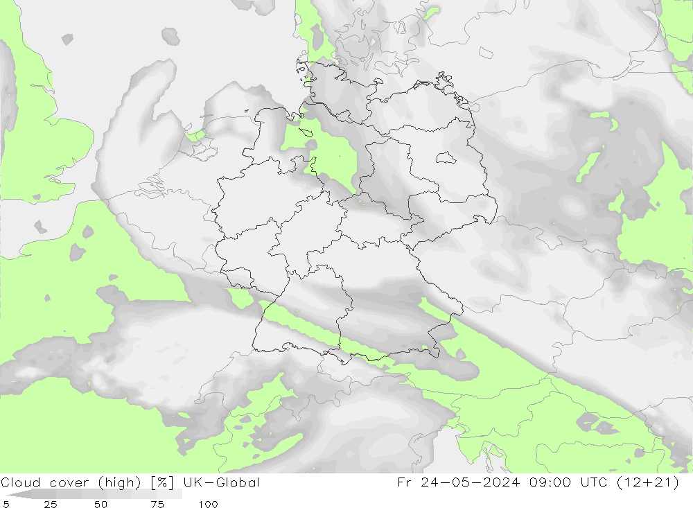 Bulutlar (yüksek) UK-Global Cu 24.05.2024 09 UTC