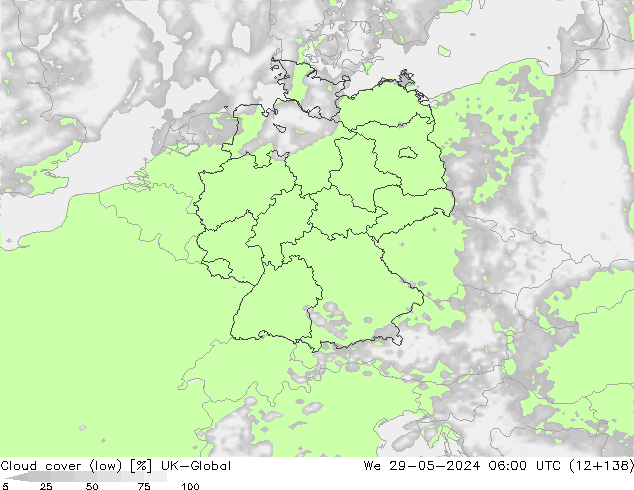 Nubi basse UK-Global mer 29.05.2024 06 UTC