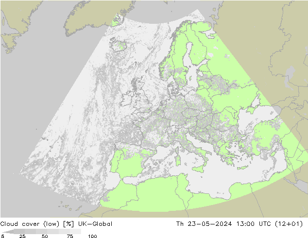 云 (低) UK-Global 星期四 23.05.2024 13 UTC